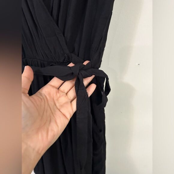 Lulu’s Advanced Degree Black Sleeveless Jumpsuit - Picture 12 of 16